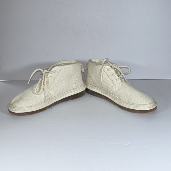 UGG Neumel Natural Canvas Boots - Picture 5 of 15
